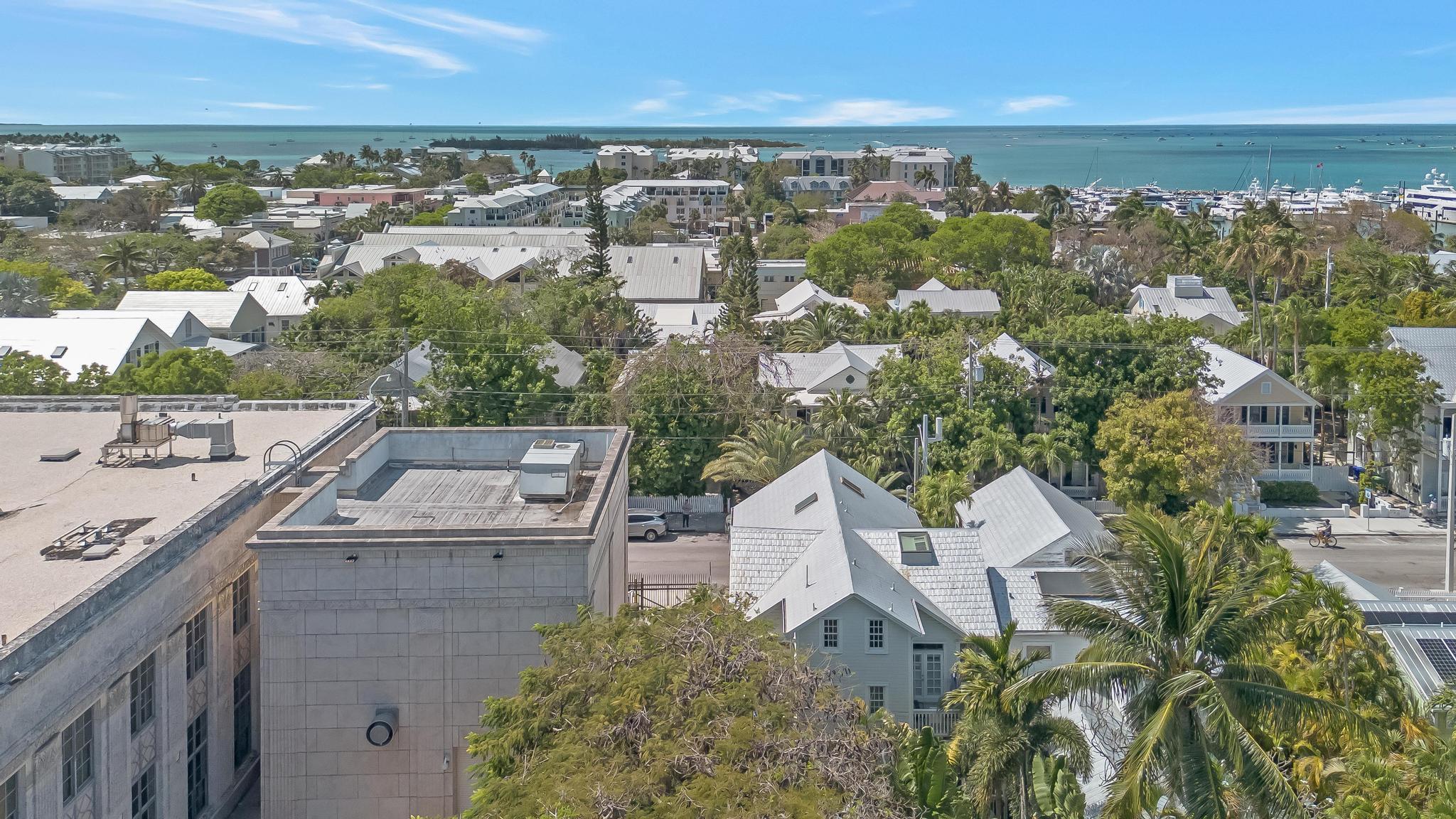 616 Caroline Street, Unit 5 Key West, FL 33040 - Photo 39 of 41 an aerial view of a house with a outdoor space