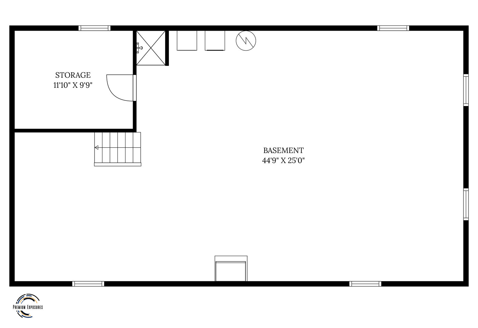 110 5th Street Ivesdale, IL 61851 - Photo 36 of 37 a picture of a black and white wall