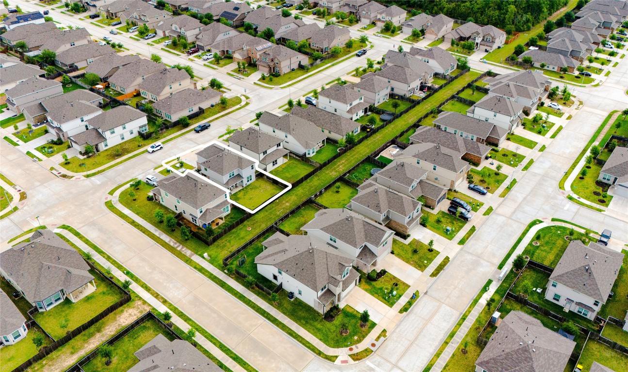 2835 Autumn Mist Lane Conroe, TX 77304 - Photo 28 of 33 Bird Eye View
