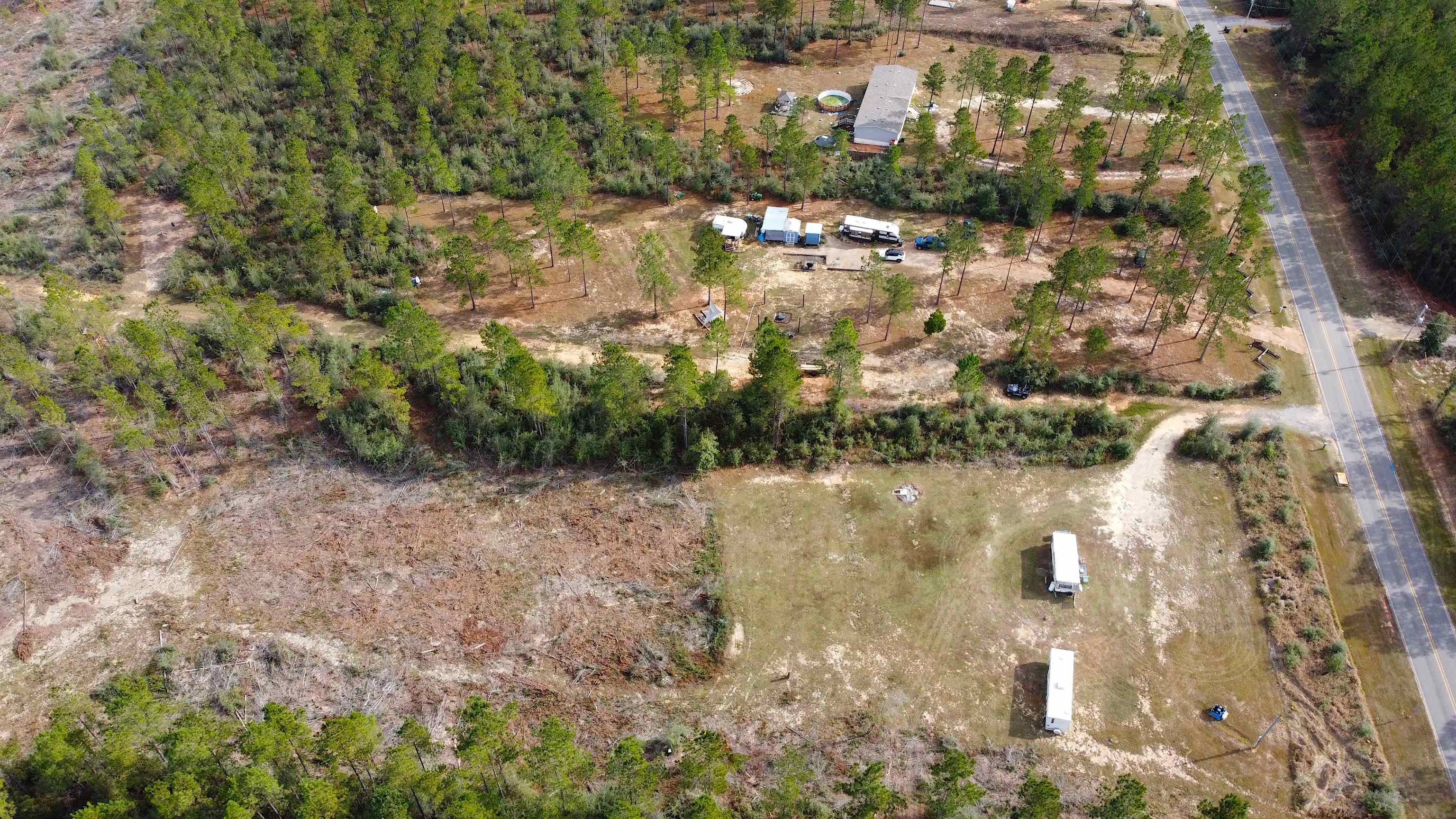 26641 Linholm Road Robertsdale, AL 36567 - Photo 4 of 8 Aerial View