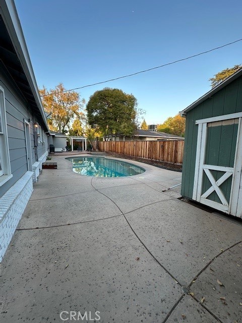 2550 4th Avenue Merced, CA 95340 - Photo 31 of 35 a view of backyard space and porch