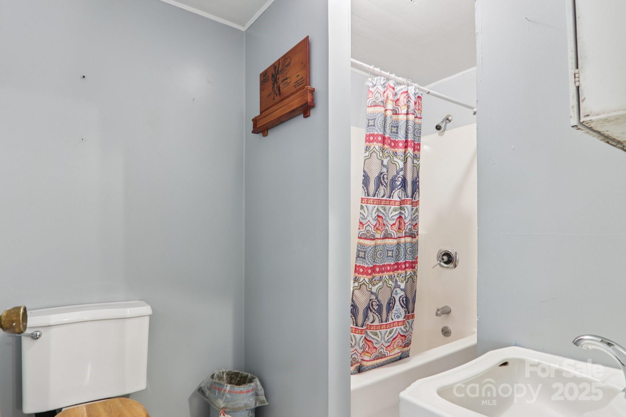 301 Parris Branch Road Sylva, NC 28779 - Photo 17 of 30 a bathroom with a shower and a sink