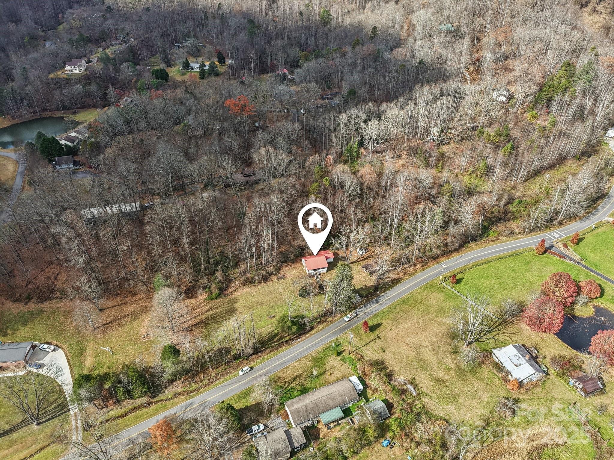 301 Parris Branch Road Sylva, NC 28779 - Photo 6 of 30 a view of a yard with a pathway