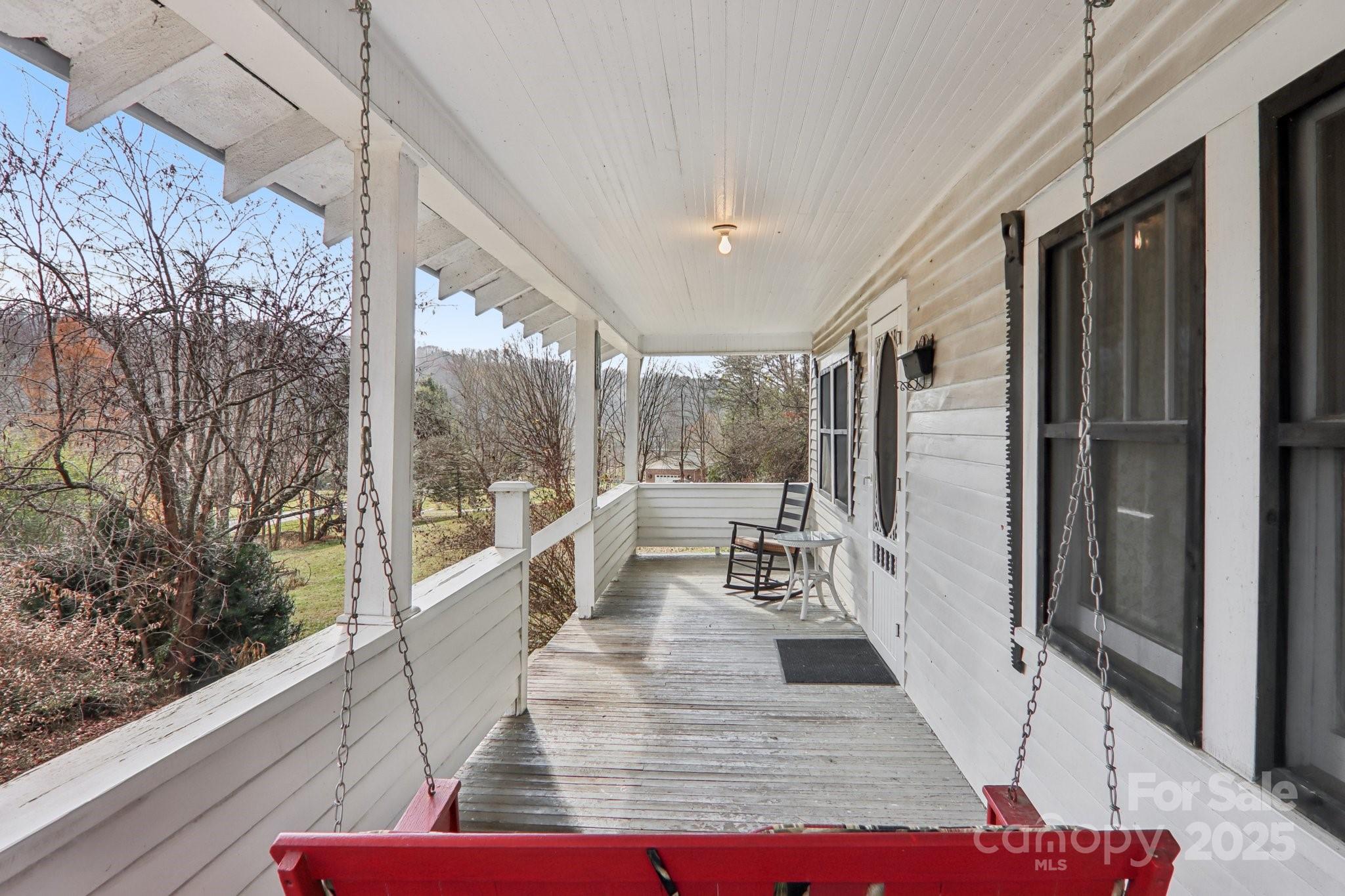 301 Parris Branch Road Sylva, NC 28779 - Photo 7 of 30 a view of balcony with couch