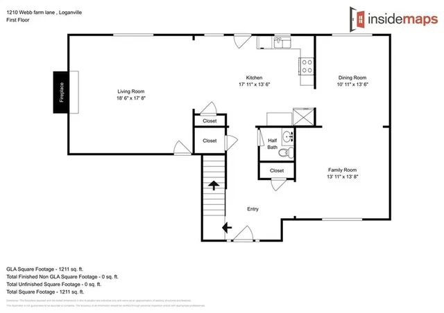 $2,145 | 1210 Webb Farm Lane, Loganville, GA 30052