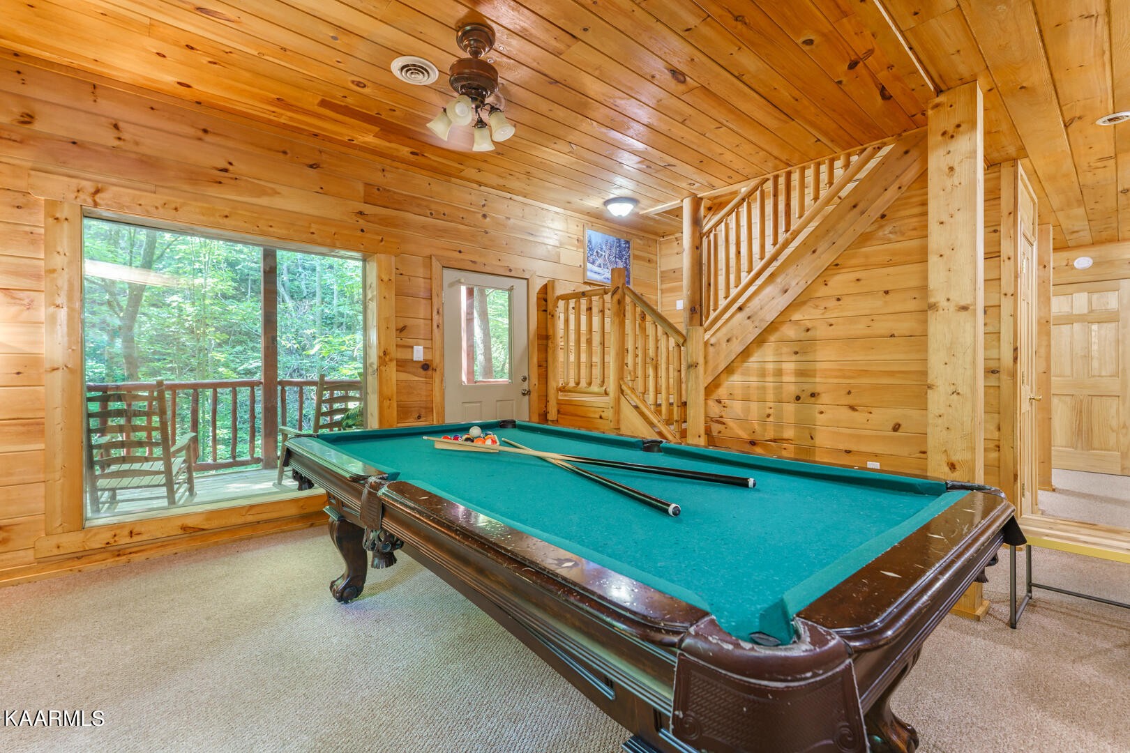 219 Edens Way Sevierville, TN 37876 - Photo 19 of 29 a room with pool table and windows