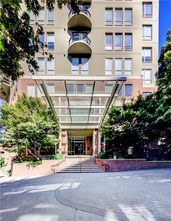 2626 Peachtree Road Northwest, Unit 412 Atlanta, GA 30305 - Photo 2 of 38 a view of a building with a outdoor space