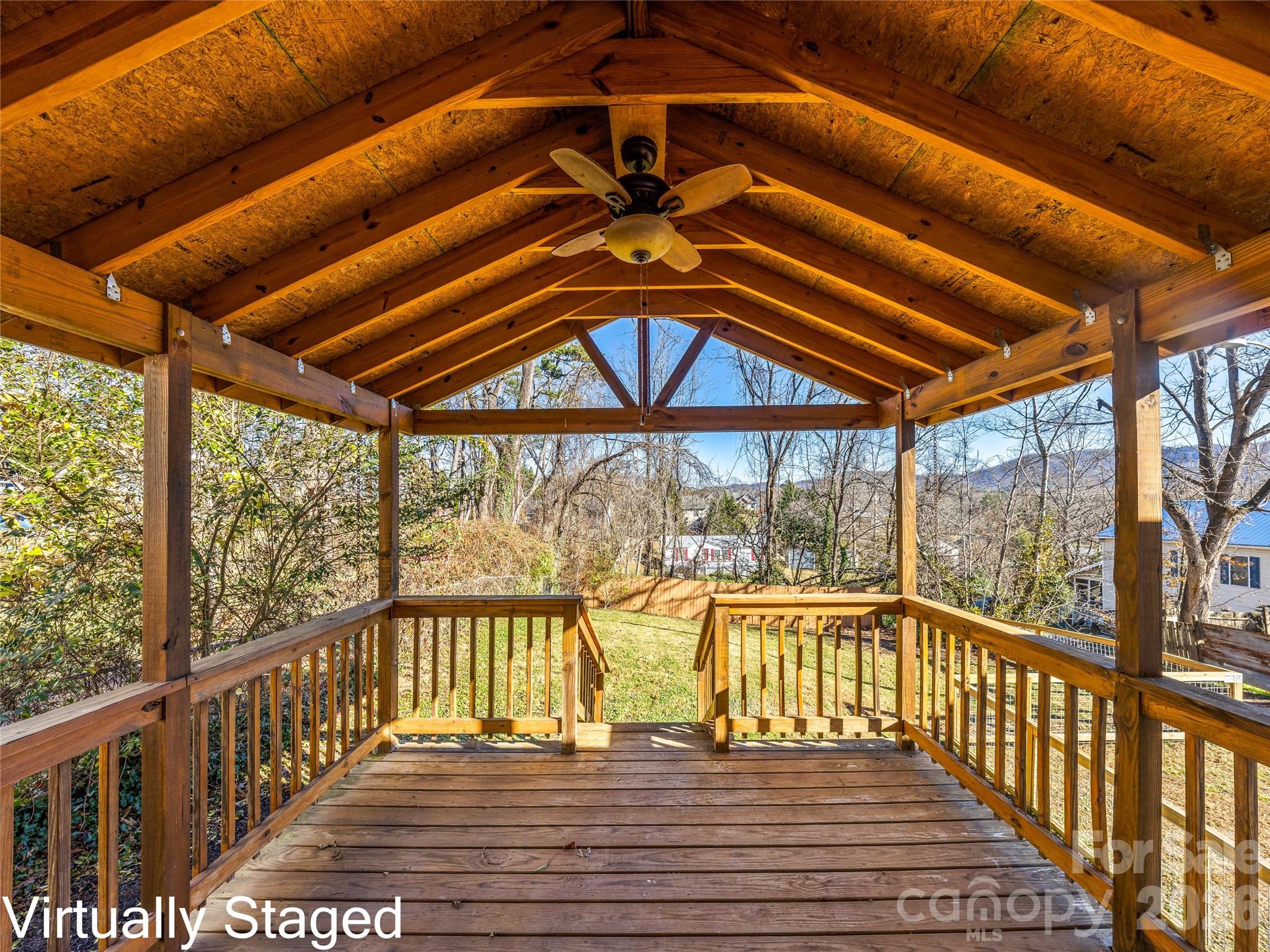 10 Ridge Avenue Asheville, NC 28803 - Photo 26 of 33 a view of a ocean from a balcony