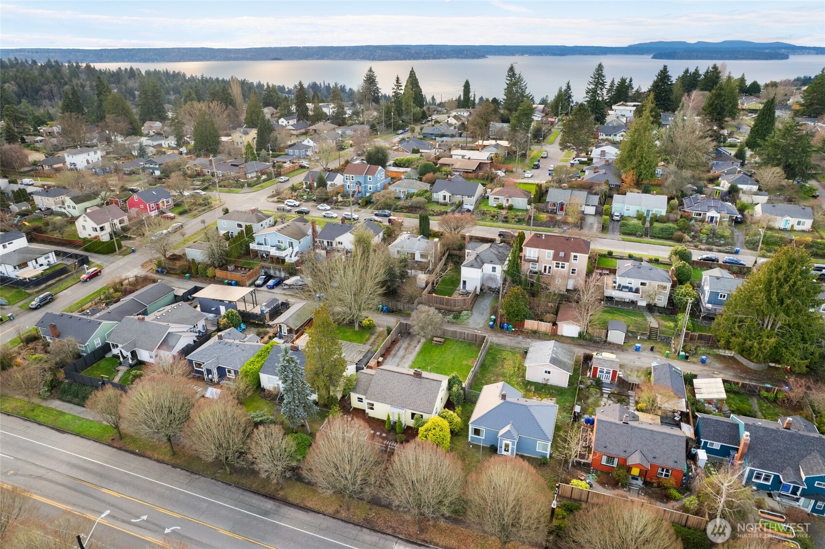 8625 35th Avenue Southwest Seattle, WA 98126 - Photo 31 of 33 an aerial view of multiple house