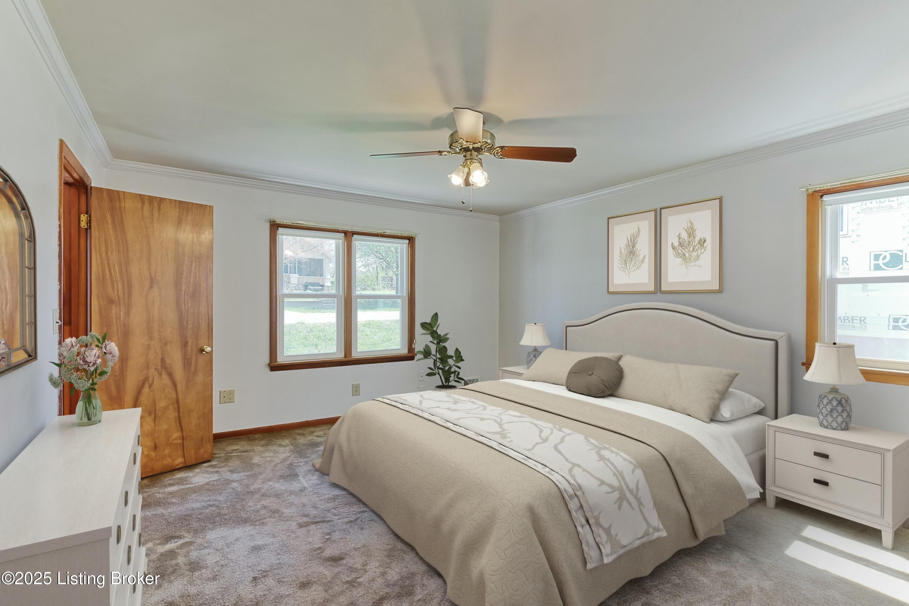 3212 Maple Road Jeffersontown, KY 40299 - Photo 14 of 33 Virtually staged primary bedroom