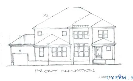 a black and white photo of a house