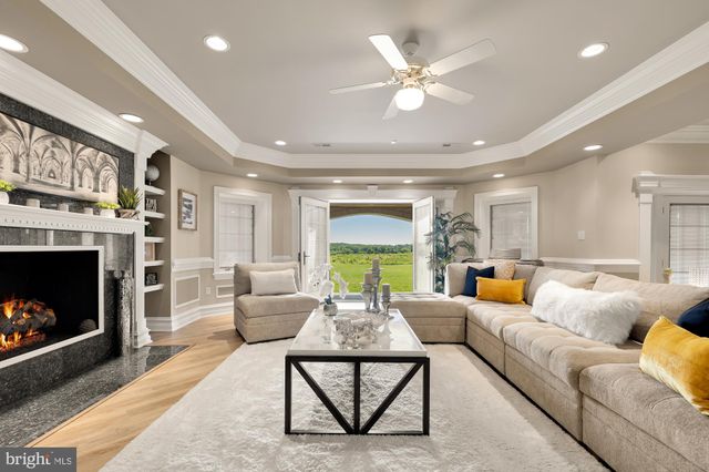 a view of a swimming pool and lake view