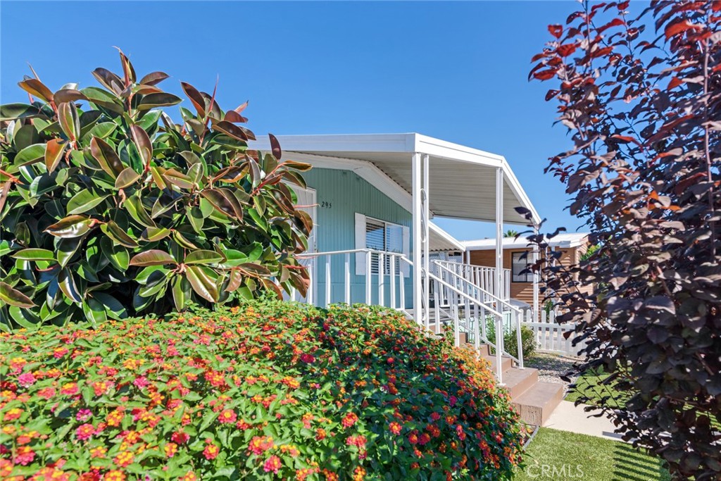4000 Pierce, Unit 295 Riverside, CA 92505 - Photo 9 of 29 a balcony with flower plants