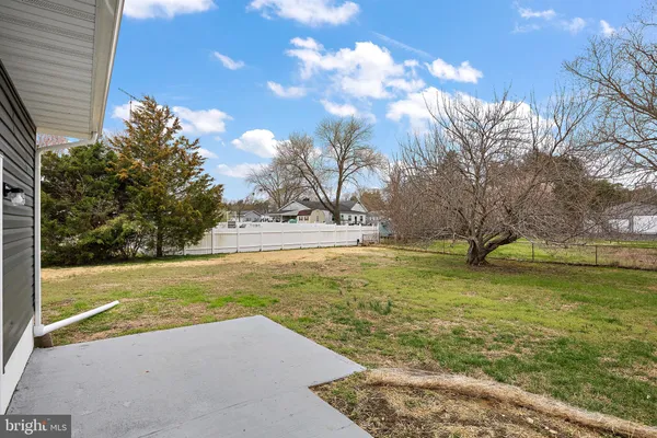 a front view of house with yard and trees