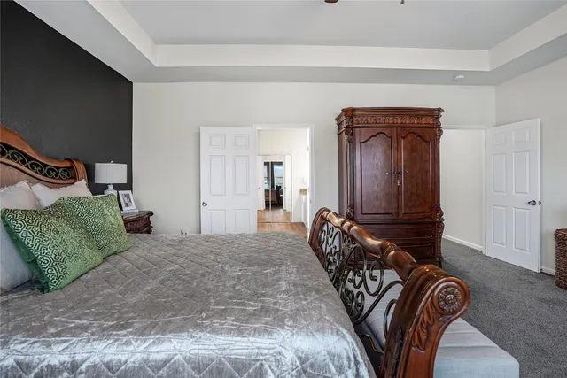 a view of front door