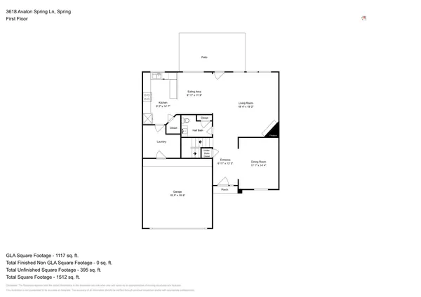 $2,445 | 3618 Avalon Spring Lane, Spring, TX 77386