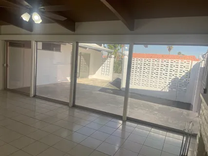 a view of empty room
