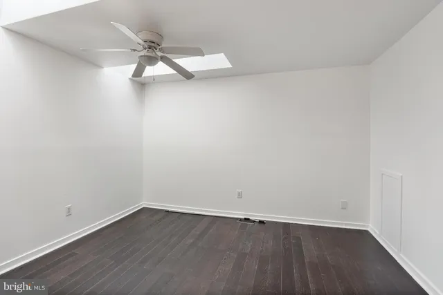 wooden floor in an empty room