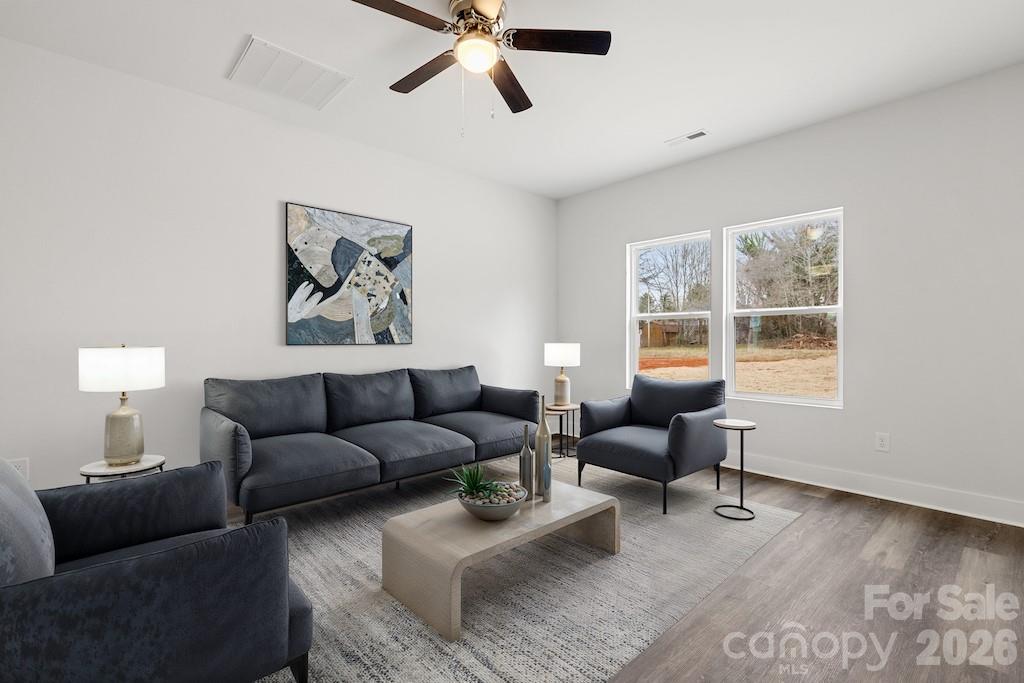1212 Patterson Street Shelby, NC 28152 - Photo 11 of 24 a living room with furniture and a window