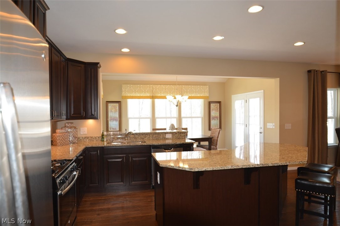 32304 Pepper Ridge Run North Ridgeville, OH 44039 - Photo 8 of 30 view from dining room into the kitchen