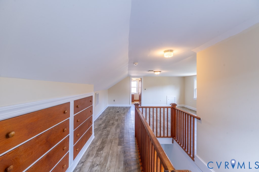 106 Courthouse Road Blackstone, VA 23824 - Photo 20 of 27 a view of a hallway with wooden floor
