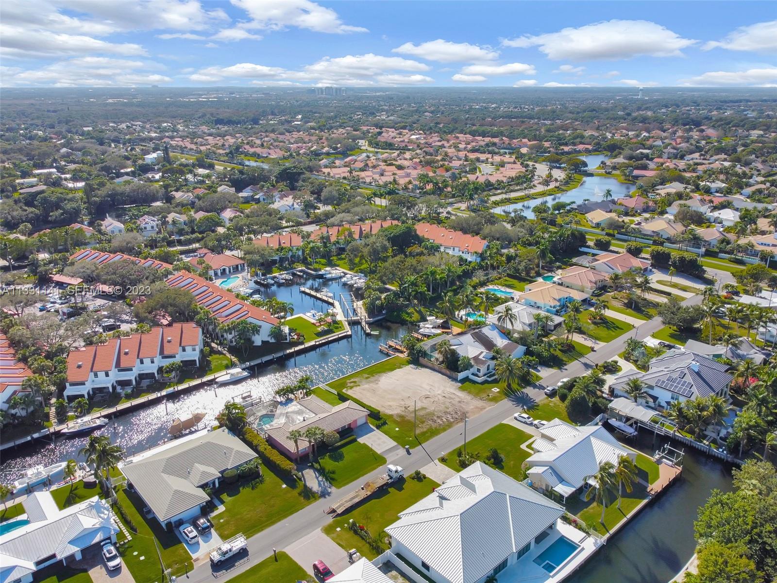 2400 Edward Road Palm Beach Gardens, FL 33410 - Photo 5 of 49 an aerial view of residential houses with outdoor space