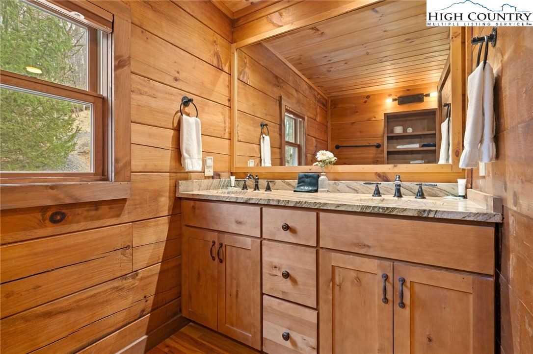 337 Rivers Crest Road Boone, NC 28607 - Photo 14 of 45 a bathroom with a sink and a window