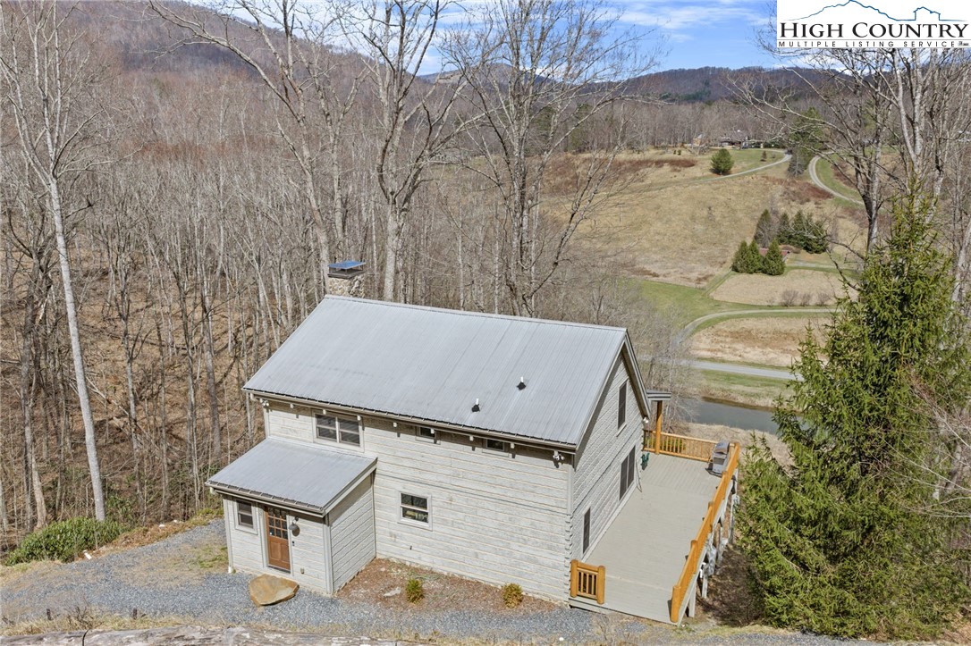 337 Rivers Crest Road Boone, NC 28607 - Photo 39 of 45 a aerial view of a house with a yard