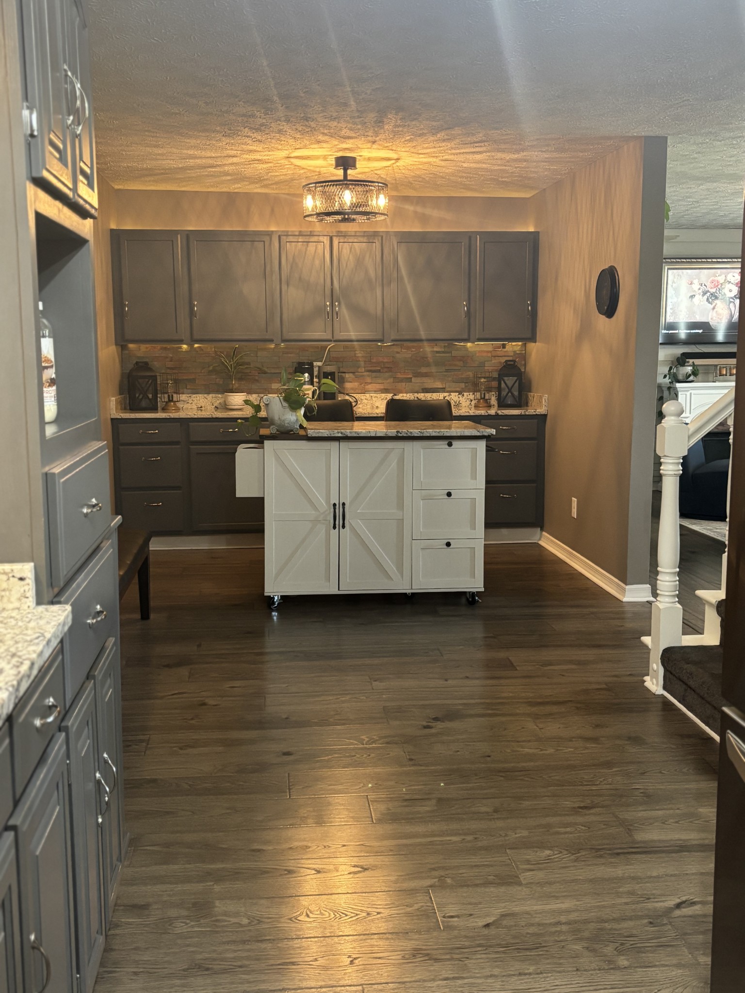 586 Old Snow Hill Road Dowelltown, TN 37059 - Photo 15 of 51 a kitchen with stainless steel appliances wooden cabinets and a stove