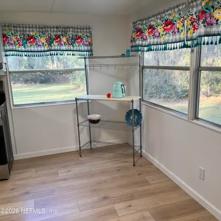 a view of storage and utility room