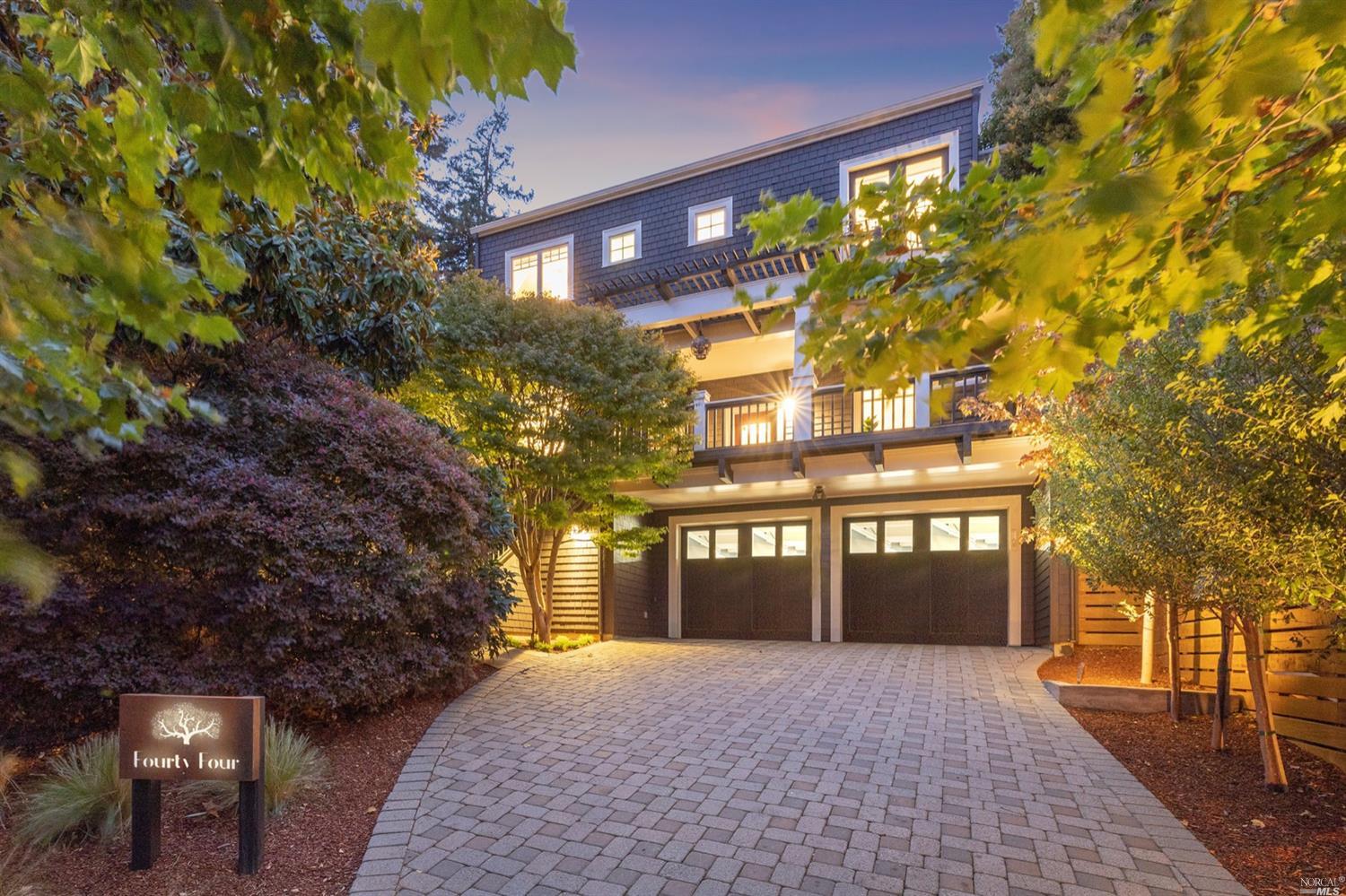 44 Bayview Avenue Mill Valley, CA 94941 - Photo 1 of 1 a front view of a building with a yard