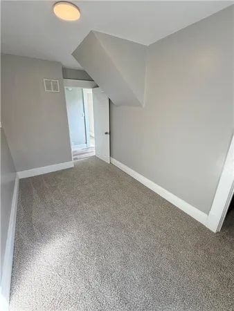 a view of empty room