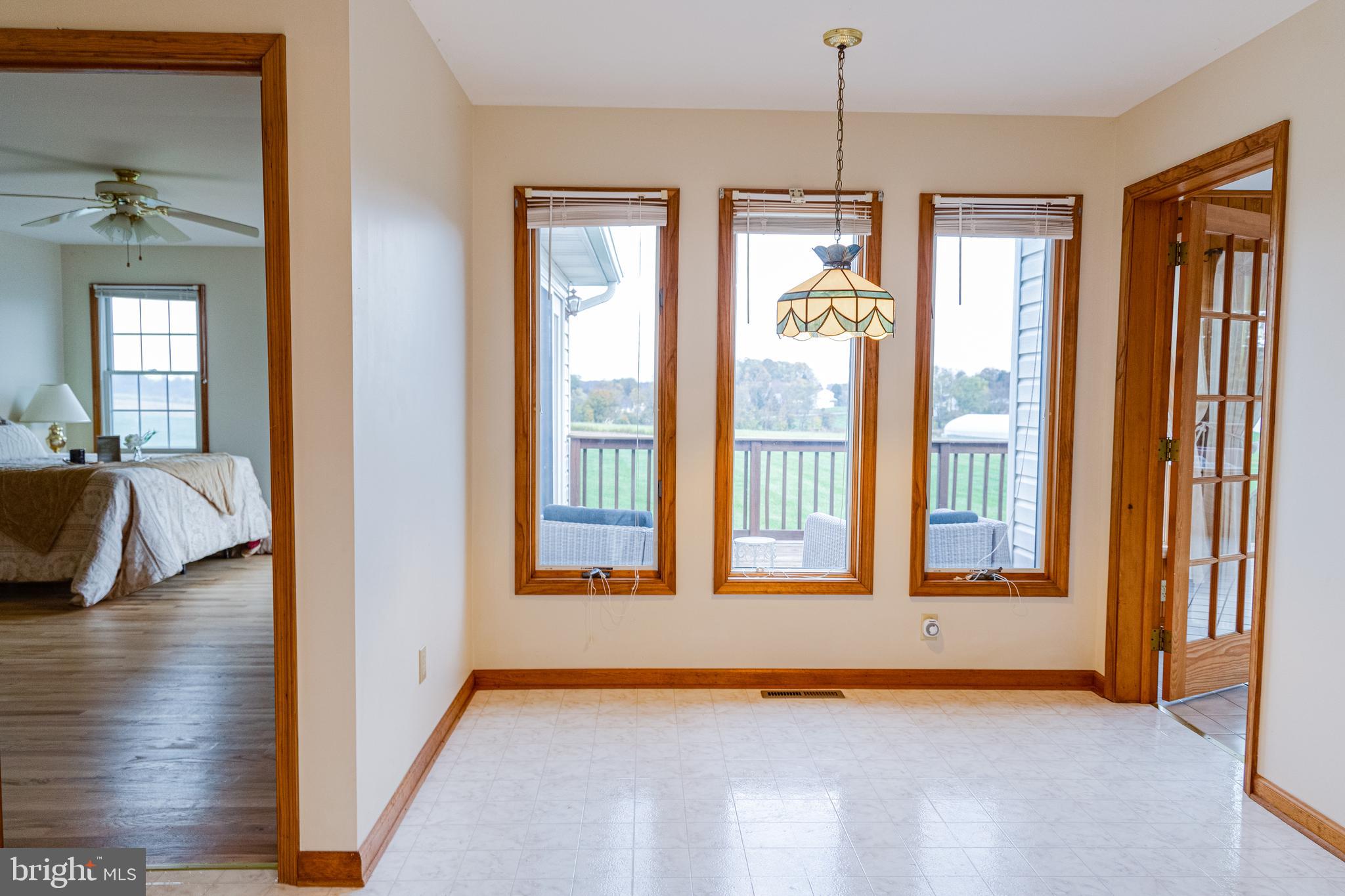 14211 Line Road New Freedom, PA 17349 - Photo 18 of 55 breakfast nook. notice primary bedroom to the left