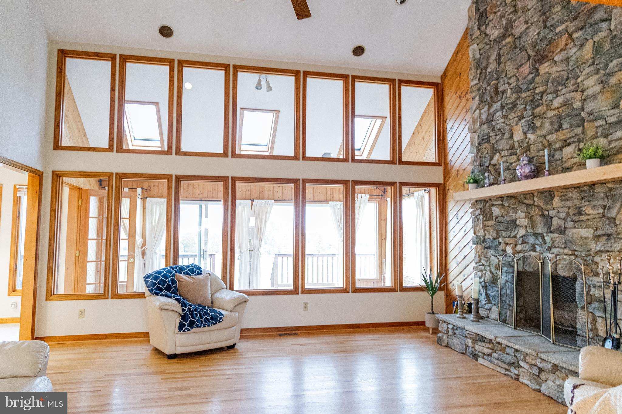 The view  when you enter the front door.
