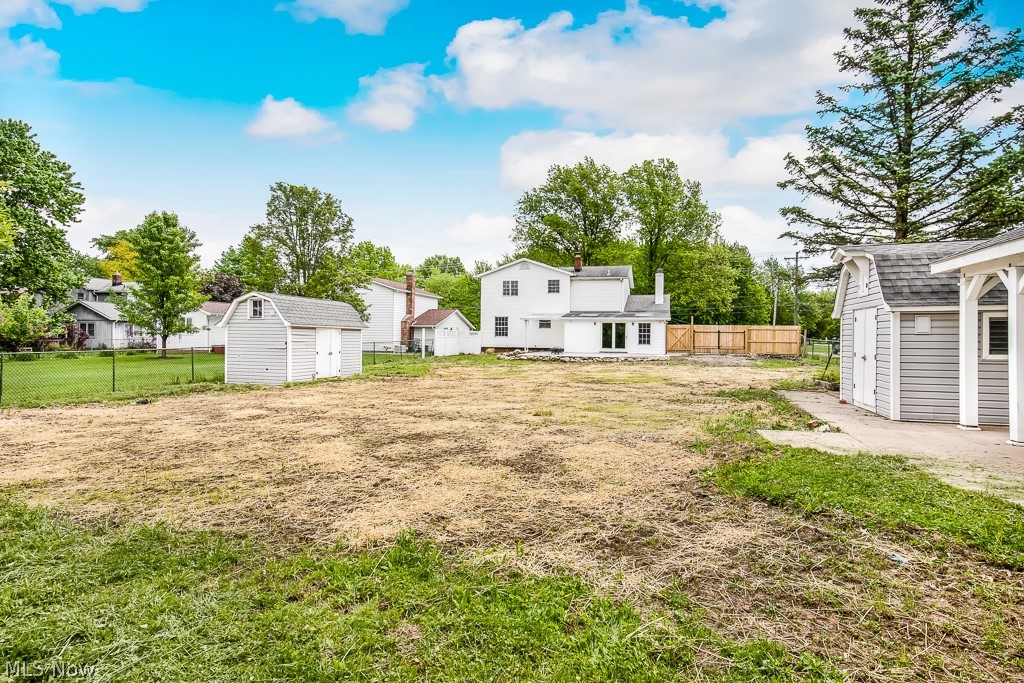 16184 Prospect Road Strongsville, OH 44149 - Photo 22 of 24 Freshly graded backyard