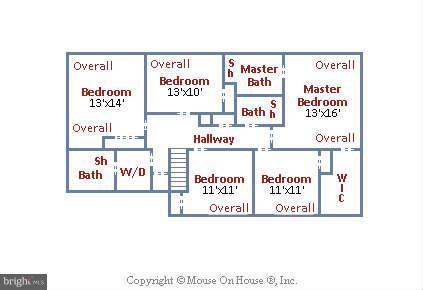 12124 Triple Crown Road North Potomac, MD 20878 - Photo 27 of 28 Floor Plan Upper Level