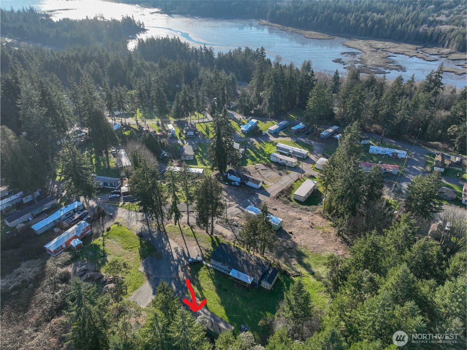 15503 Cedar Park Road Southeast, Unit 35C Olalla, WA 98359 - Photo 4 of 23 a view of a yard