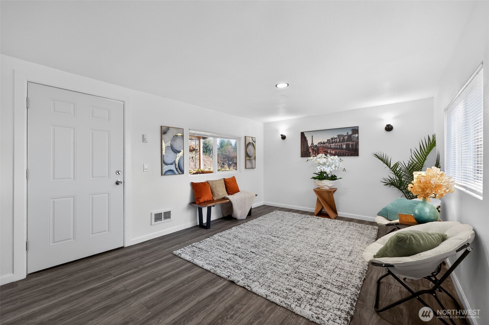 15503 Cedar Park Road Southeast, Unit 35C Olalla, WA 98359 - Photo 6 of 23 a room with furniture and wooden floor
