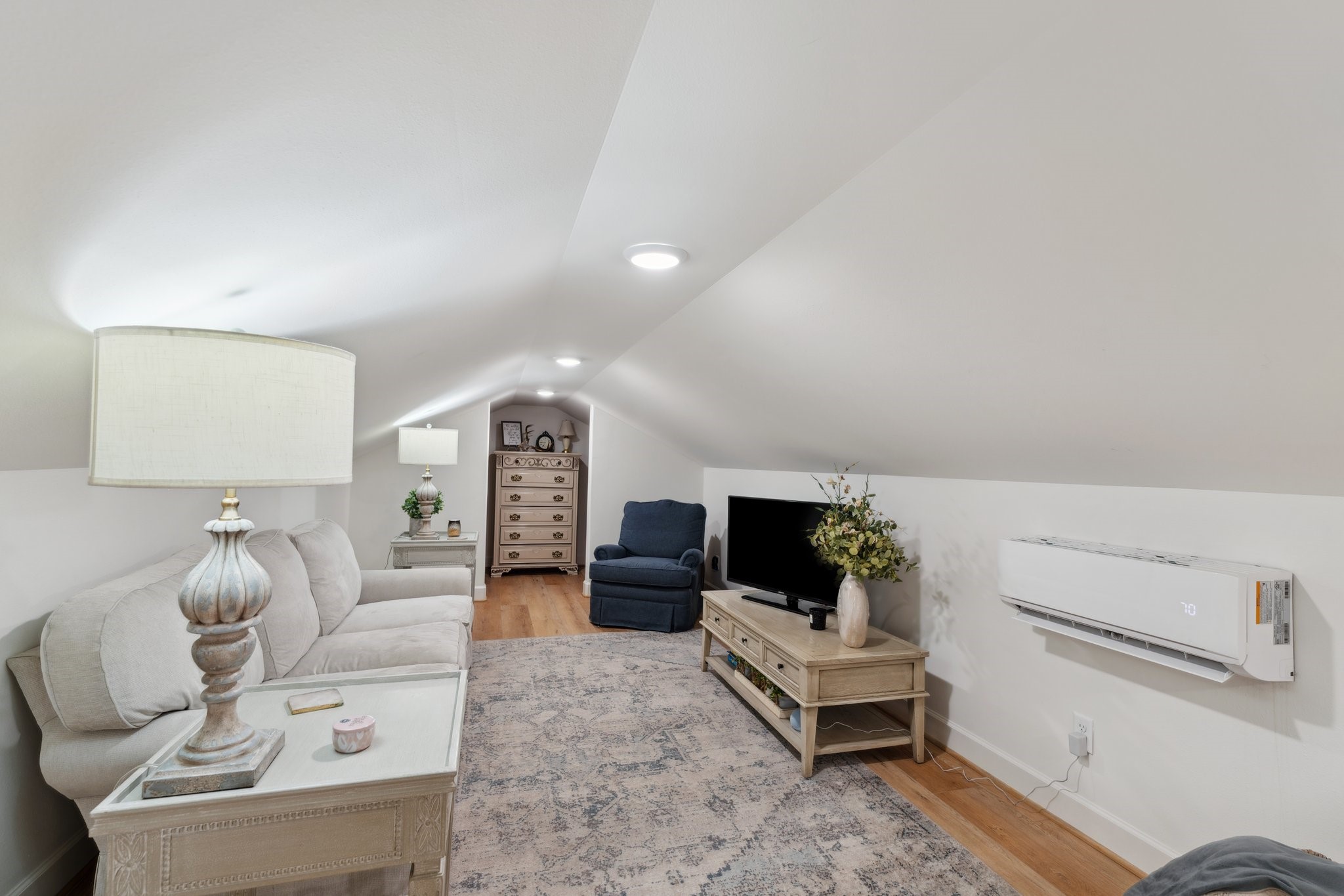 4052 Kuykendall Road Bellville, TX 77418 - Photo 24 of 40 Discover the perfect retreat in this spacious 700SF guest apartment above the garage, complete with a cozy living area, inviting bedroom, and full bathroom.