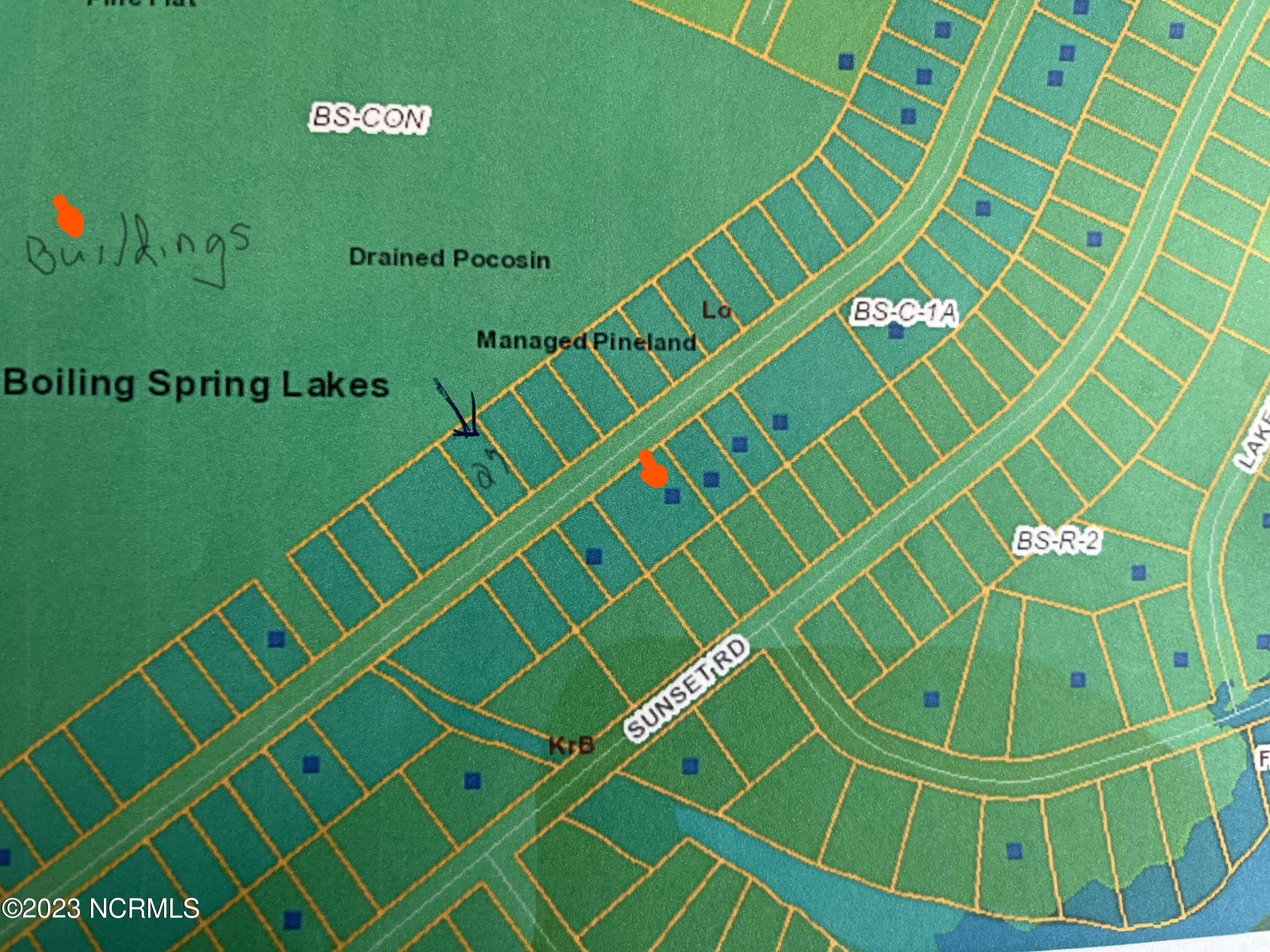 L27 West Boiling Spring Road Southport, NC 28461 - Photo 5 of 14 Location of lot 27 and surrounding build