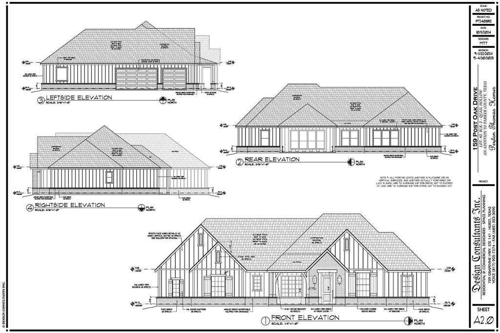 159 Post Oak Drive Springtown, TX 76082 - Photo 2 of 5 a view of a white house next to a yard