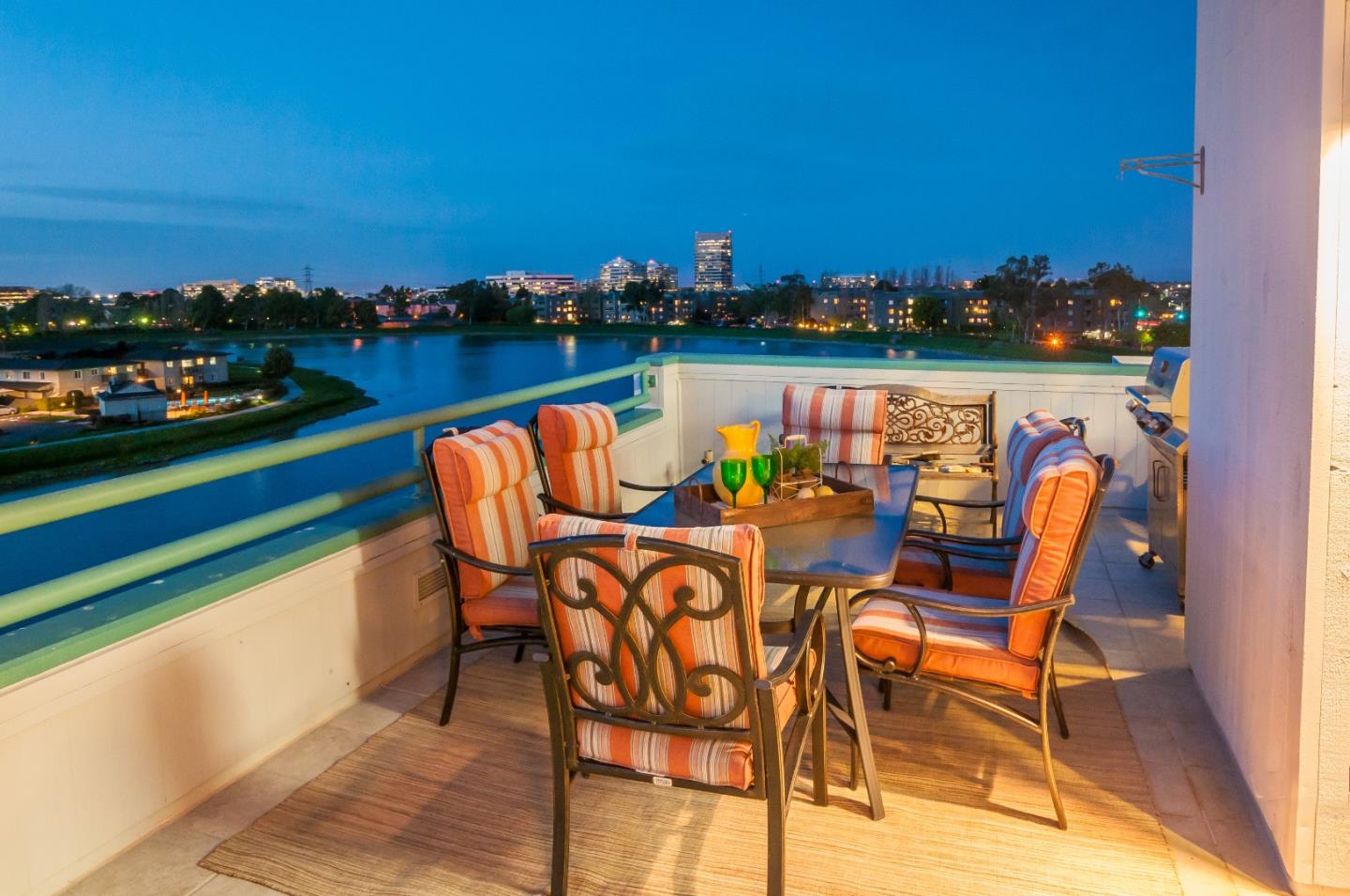 720 Promontory Point Lane, Unit 2402 Foster City, CA 94404 - Photo 20 of 24 an outdoor space with furniture and city view
