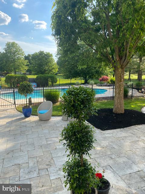 403 Providence Road Moorestown, NJ 08057 - Photo 37 of 39 Tranquil backyard oasis with pool.