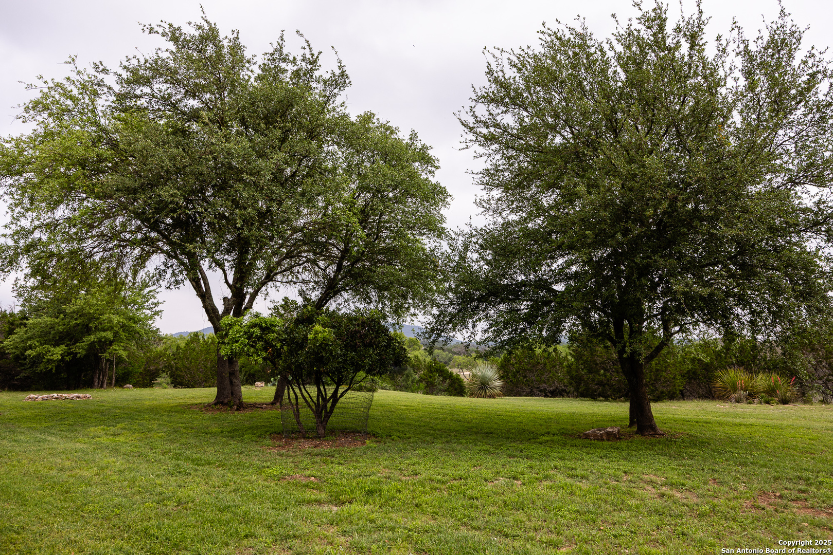 1897 Kyle Ranch Road Bandera, TX 78003 - Photo 29 of 48 a big yard with lots of green space and trees
