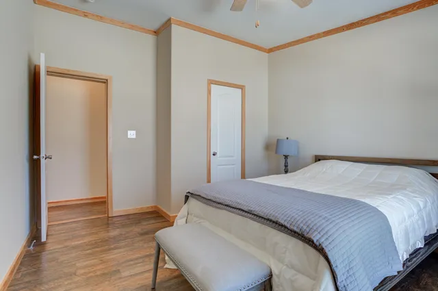 a backyard of a house with seating space