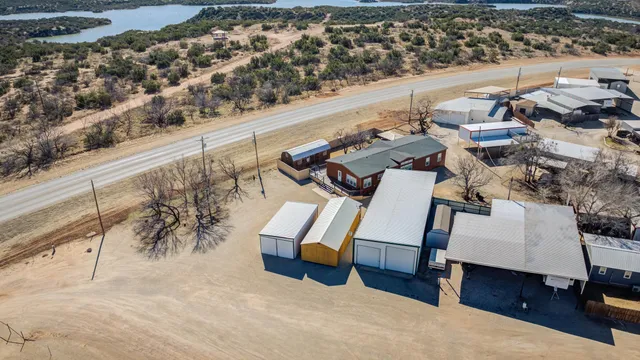 a view of a terrace with seating area