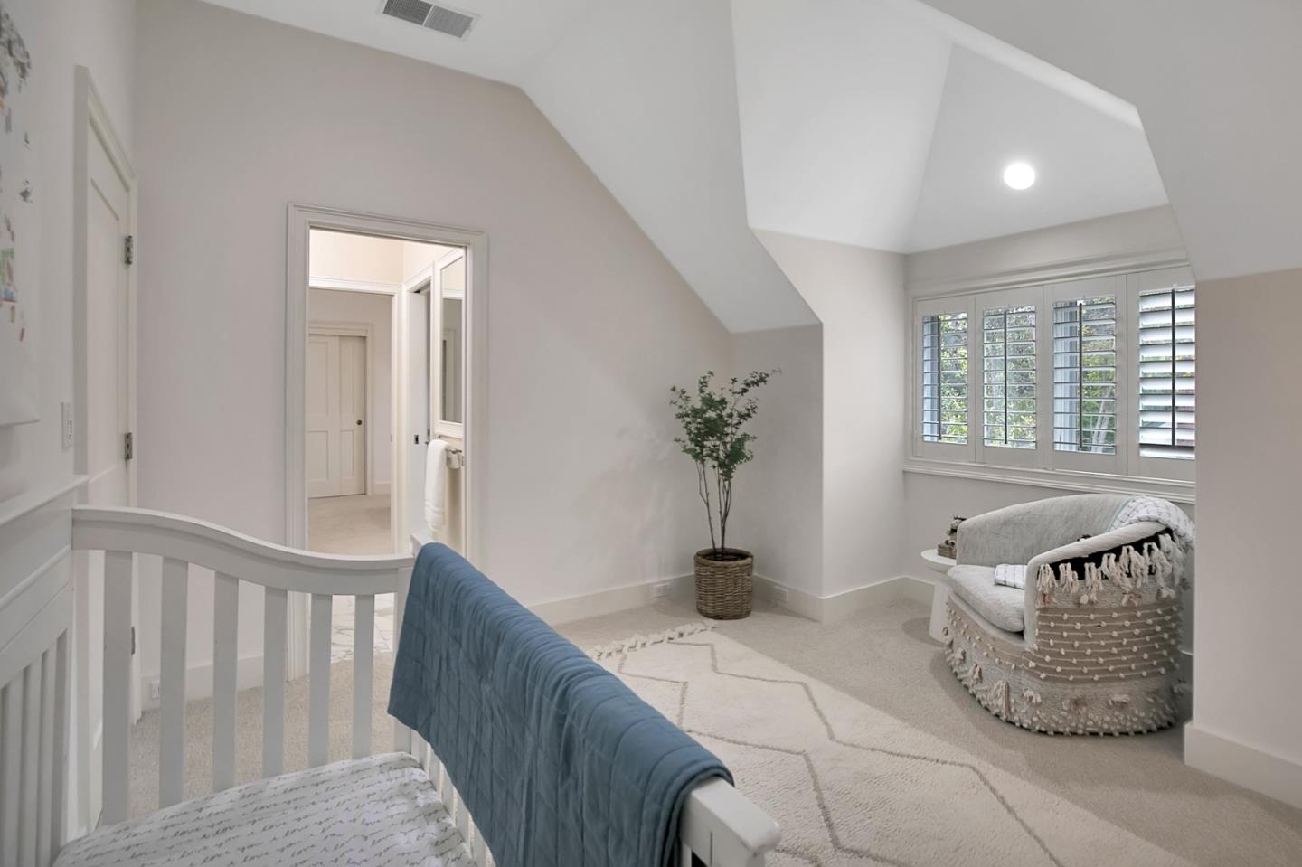 65 Maple Avenue Atherton, CA 94027 - Photo 34 of 45 a living room with furniture and potted plant