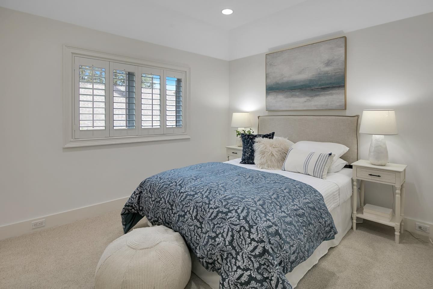 65 Maple Avenue Atherton, CA 94027 - Photo 35 of 45 a bedroom with a bed and window