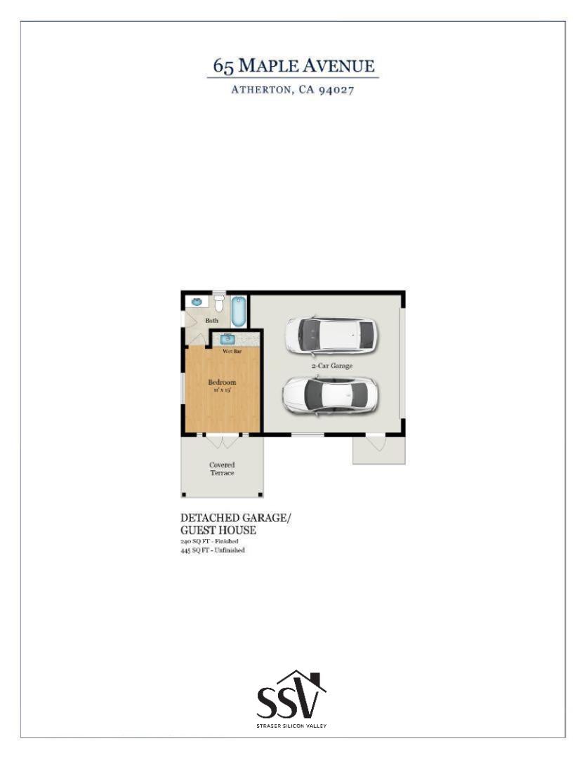 65 Maple Avenue Atherton, CA 94027 - Photo 45 of 45 a picture of a bench in a white building