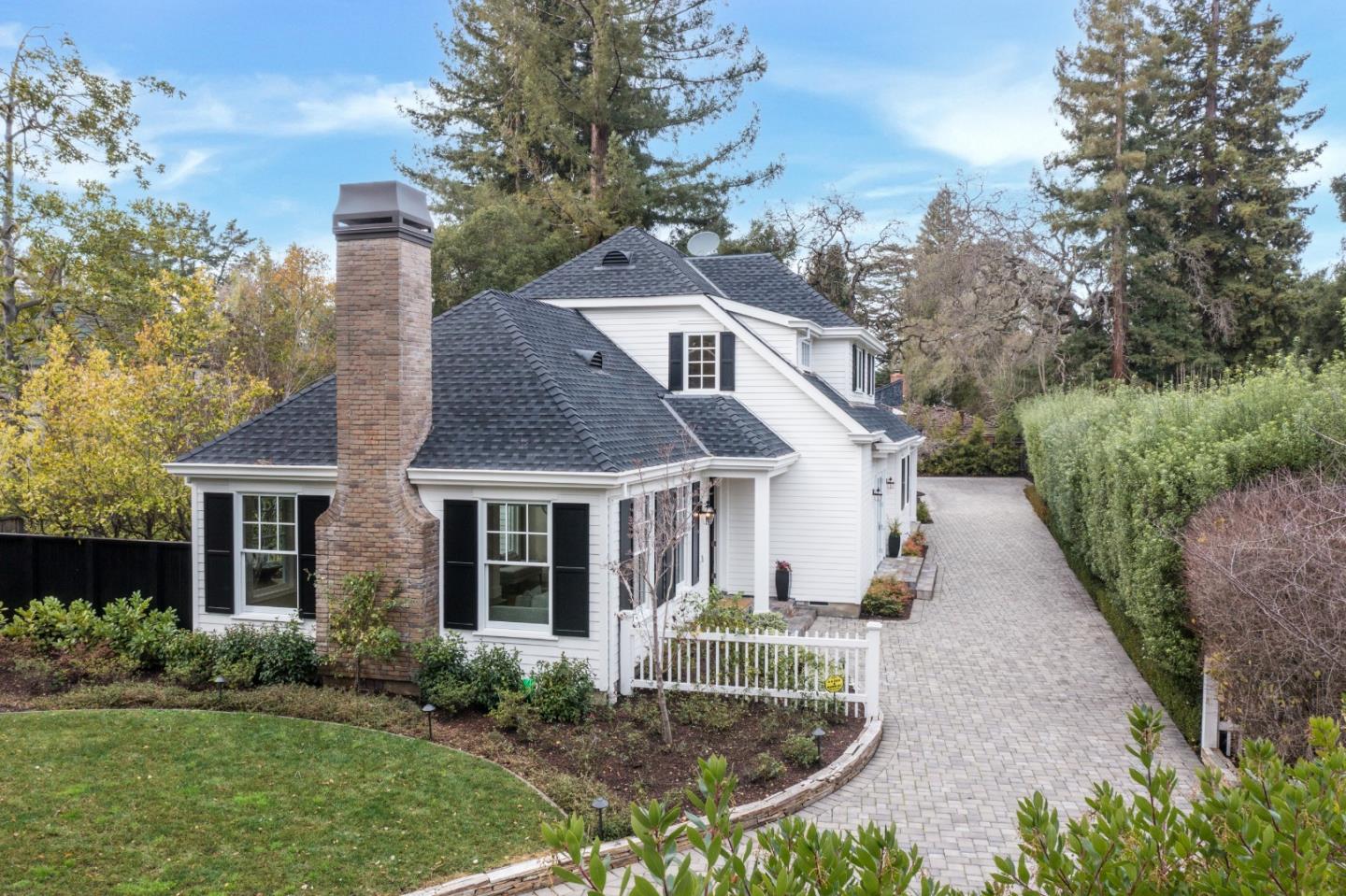 65 Maple Avenue Atherton, CA 94027 - Photo 6 of 45 a front view of a house with garden